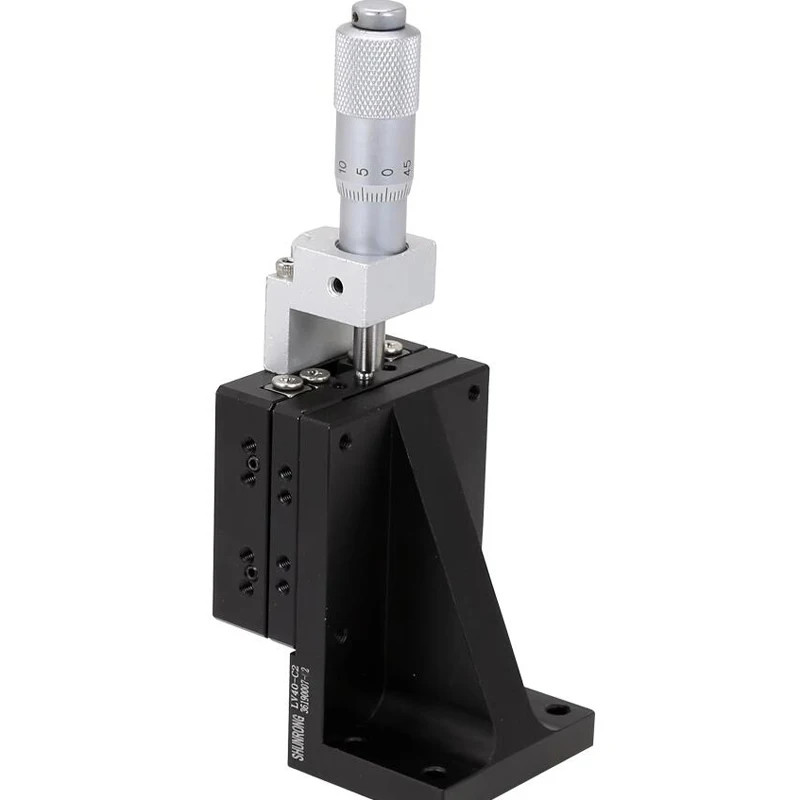 Manual moving linear high-precision moving slide table Z-axis vertical displacement table crossed r