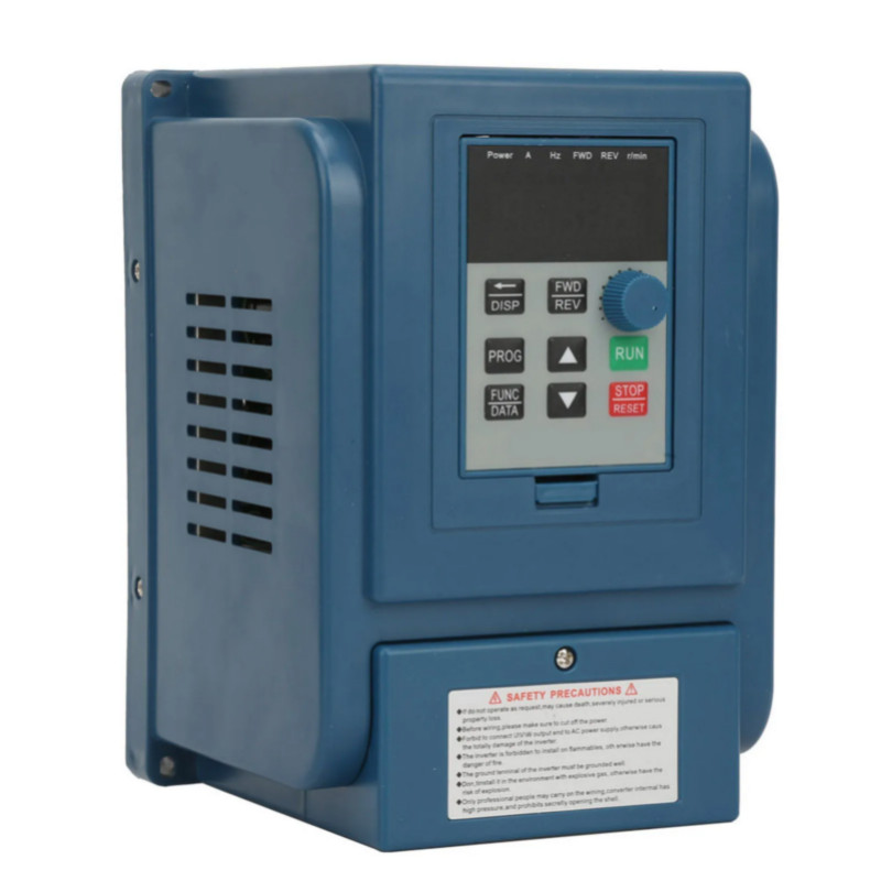 Adjustable Frequency Drive 380VAC 6A Variable Speed Frequency Drive VFD Speed Controller for 3phase