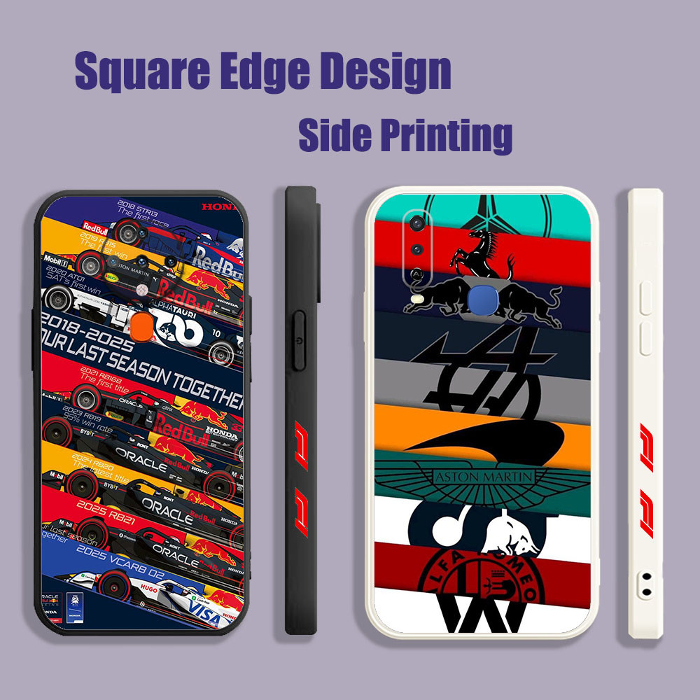ปลอกสําหรับ OPPO A35 Reno 5K A16E A16K A94 Reno7 Reno7z Reno6 A55 A74 F1 Racing ทีม JSE01 เคสโทรศัพท