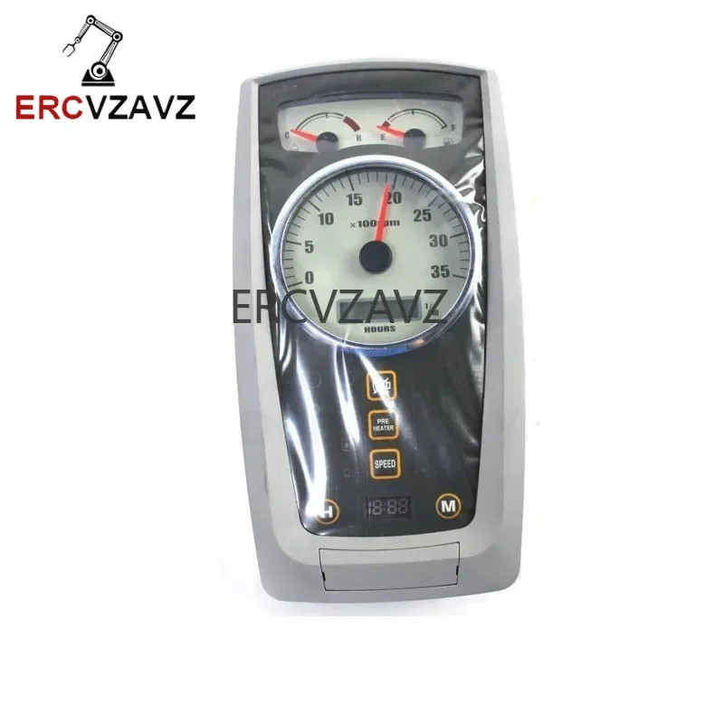 LCD Cluster Display Monitor 21M8-50012 21M8-50011 For Hyundai Excavator R555LC-7 R60-9 R55-7 R55-7