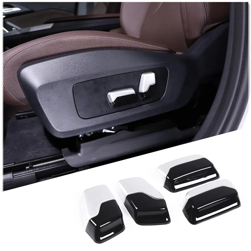 AASS-Car Seat Adjustment Button Cover Trim For BMW X1 U11 2023-2024 X3 X4 X5 X6 2 3 4 8 Series 2020