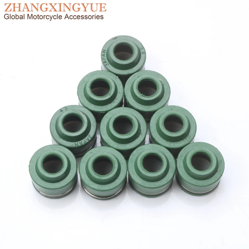 VALVE STEM SEALS for Hond VT125C PCX 125 WW125 WW150 PCX 150 CG110 CGX125 GLH125 XR150 CBR125 CRF11