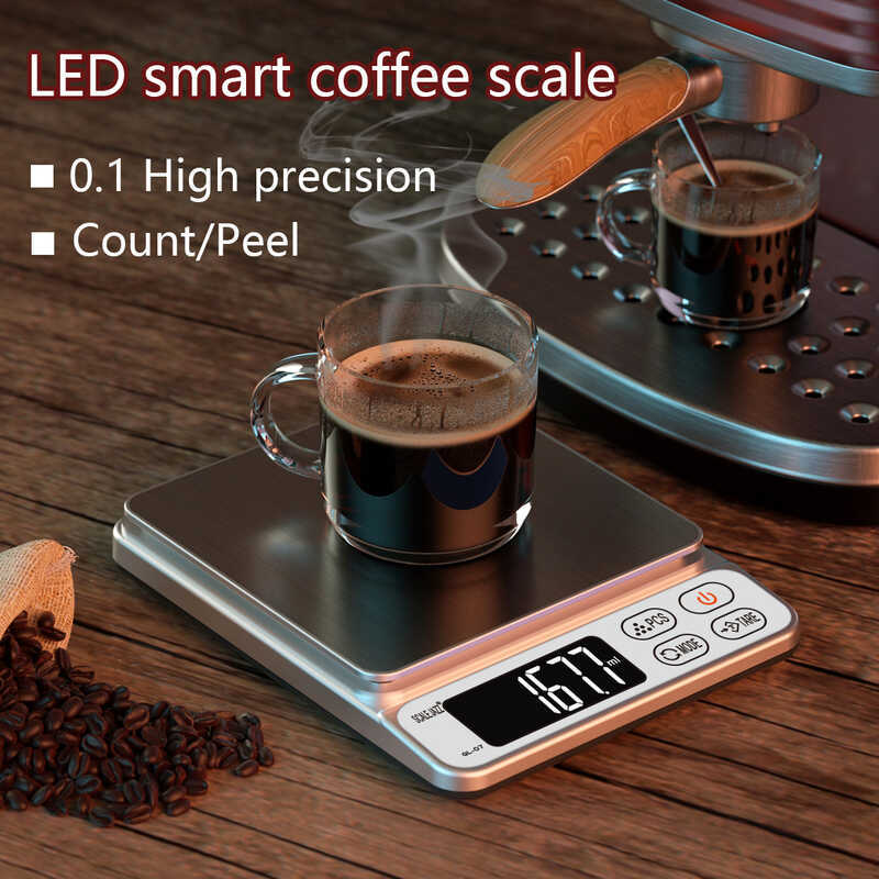 Scale Kitchen Gram Scale Mini Gram Scale Food Scale Baking Kitchen Electronic Scale ขายส่ง Gram Scal