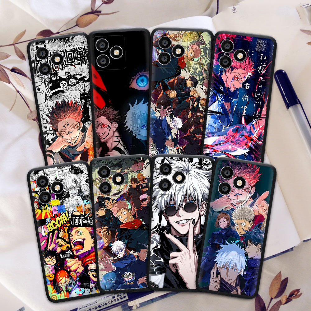 TPU Soft Case สําหรับ OPPO Reno 8T 5G 7z 8z 2 2Z 2F 3 4 4Pro 4G 420L Jujutsu Kaisen โทรศัพท์ shell
