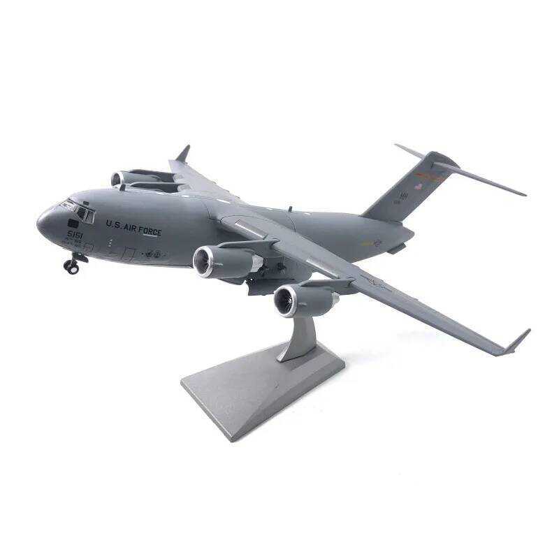 C 1:200 Scale C17 USA Replica Transport Model & Display Stand Collection Gift C17 Alloy Model Plane