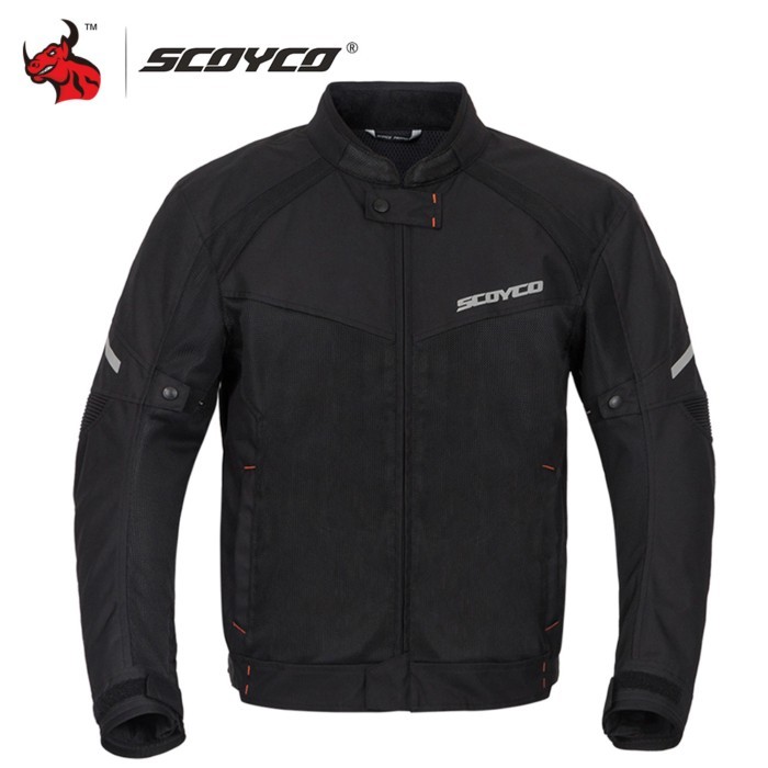 SCOYCO Summer Men Motorcycle Jacket Motocross Off-Road Jacket Motor Racing Jacket Breathable Mesh M