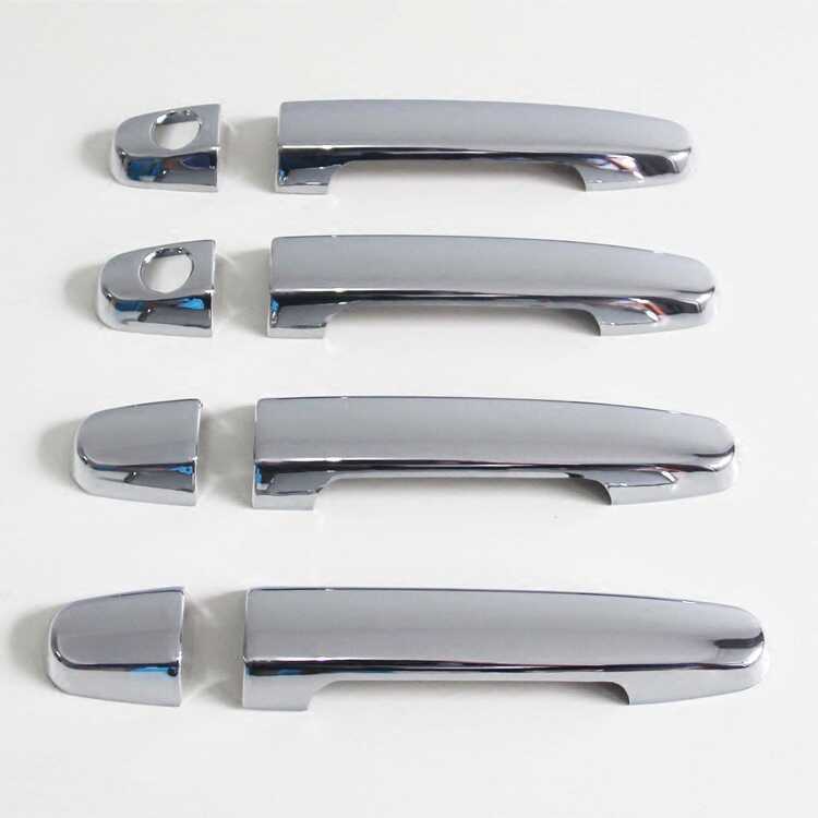 เหมาะสําหรับ 12-16 Toyota INNOVA Inova Inova Handle ประตูชามด้านนอกมือจับประตูการปรับเปลี่ยนข้อมือ