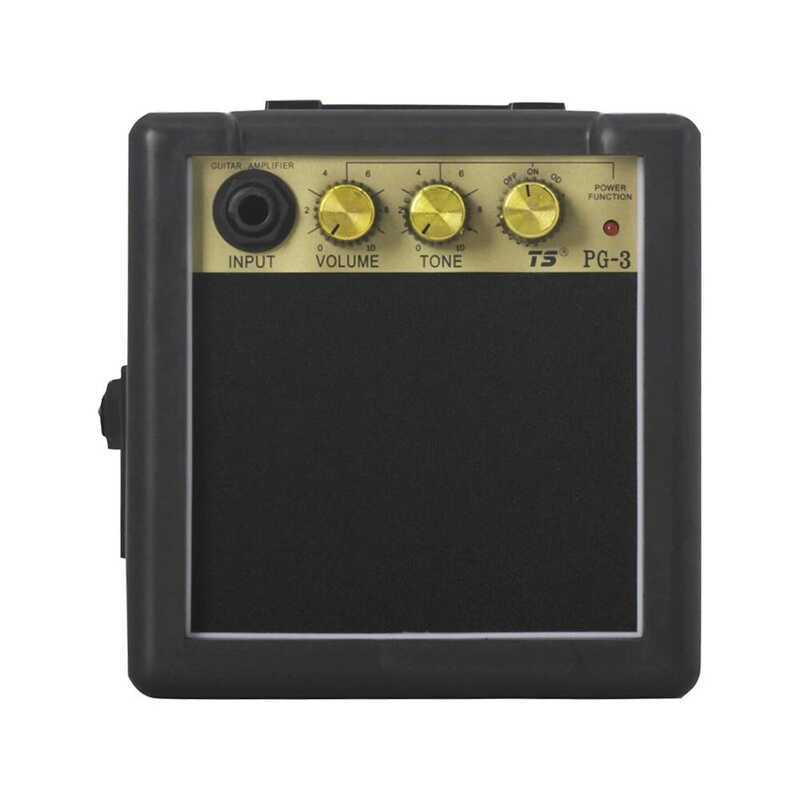 C Mini Guitar Amplifier Amp Speaker Portable Acoustic Electric Guitar Speaker Black Guitar Parts Mu