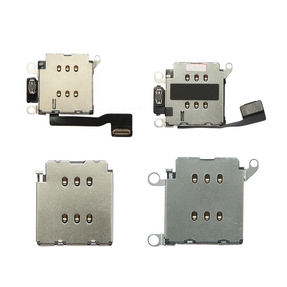 ซิมการ์ด Reader ผู้ถือถาดซ็อกเก็ตสําหรับ IP 13 12 mini 12 Pro Max ซิมการ์ด Flex Cable