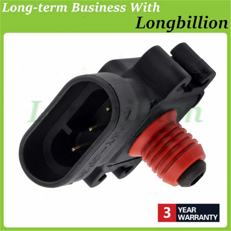 1X New Map Sensor for MerCruiser Volvo Penta 4.3 5.0 5.7 6.2 L V6 V8 Engine 3861321 881731 861249A1