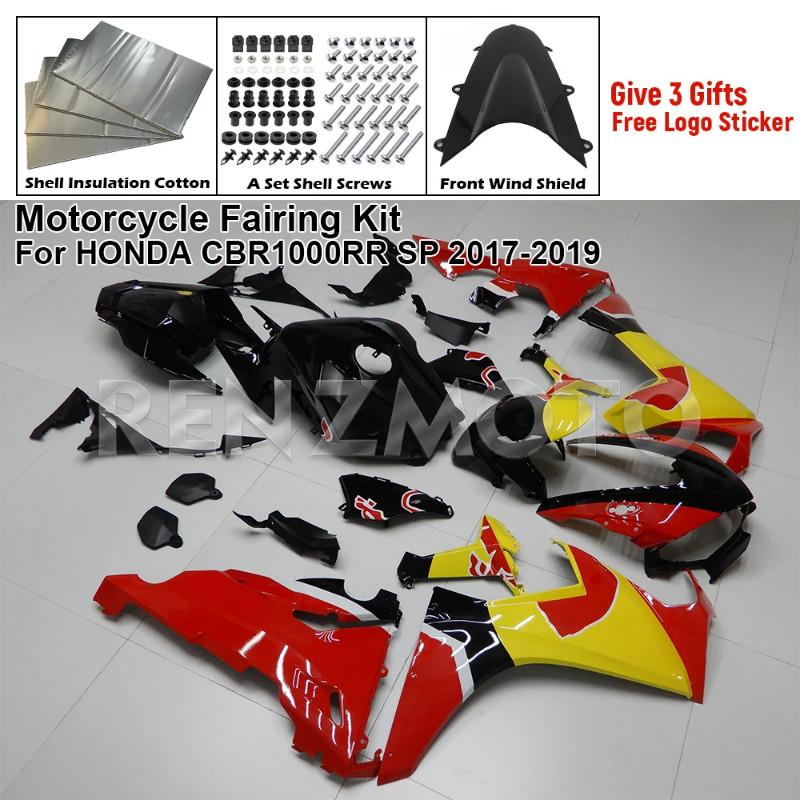 For Honda CBR1000RR CBR 1000RR 1000 CBR1000 RR 2017 2018 2019 Cowl Plastic Body Fairing Kit Motorcy