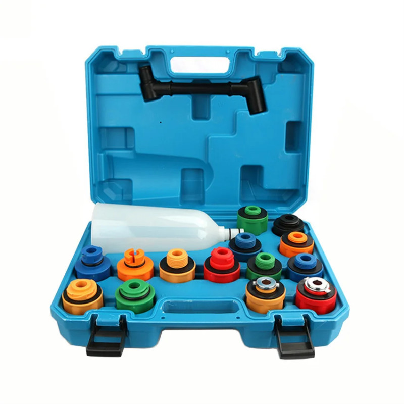 Sixteen sets of automotive engine oil filling funnel oil filling set of oil replacement multifuncti