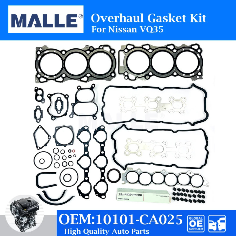 VQ35 Engine Overhaul Gasket Kit For Nissan TEANA 3.5 Maxima QX A33 Murano Z50 VQ35DE Car Accessorie