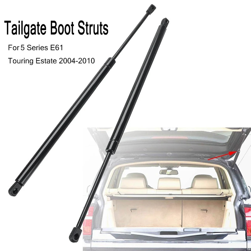 WM-pj2Pcs Car Rear Tailgate Boot Gas Lift Support Struts Bar for-BMW 5 Series E61 Estate 2004-2010