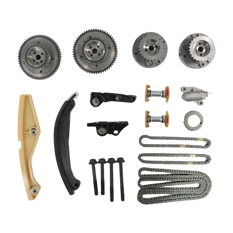 1set Timing Chain Kit For 2011-2018 Lincoln MKX 3.5L/3.7L DOHC VCT SMPI AT4Z6L266B Car Engine Repla