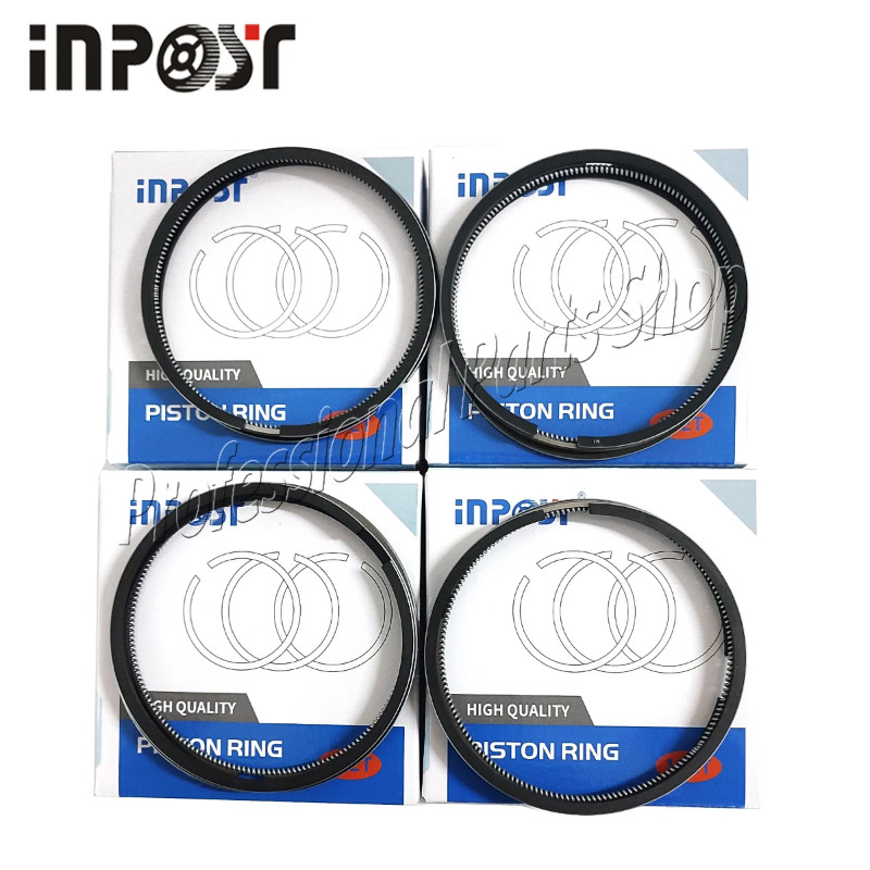 4Set 4D32 STD Piston Ring Set Fit For Mitsubishi 4D32 Engine