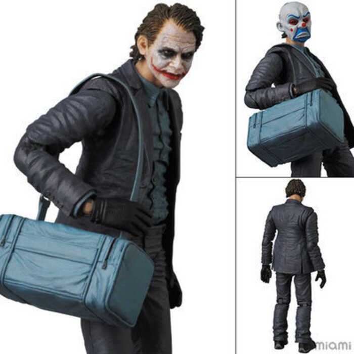 DC ในประเทศ รุ่น MAF015#黑暗骑士 Batman Joker Movable Joker Figure