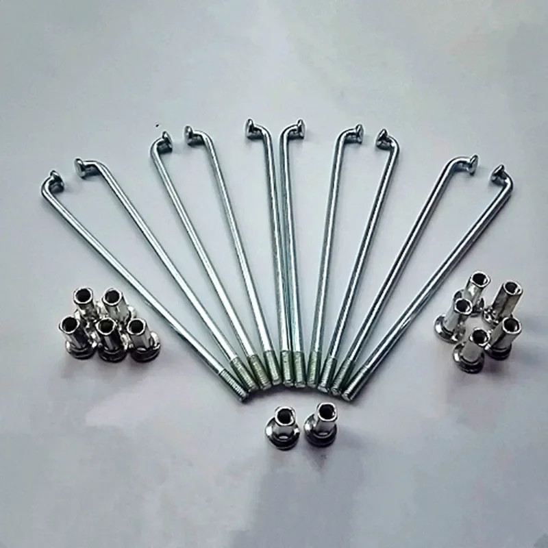 100pcs/lot Bicycle spokes 12G 2.5mm *60/65/70/75/80/85/90/95/100/105/110/115-180mm Bicycle motorcyc
