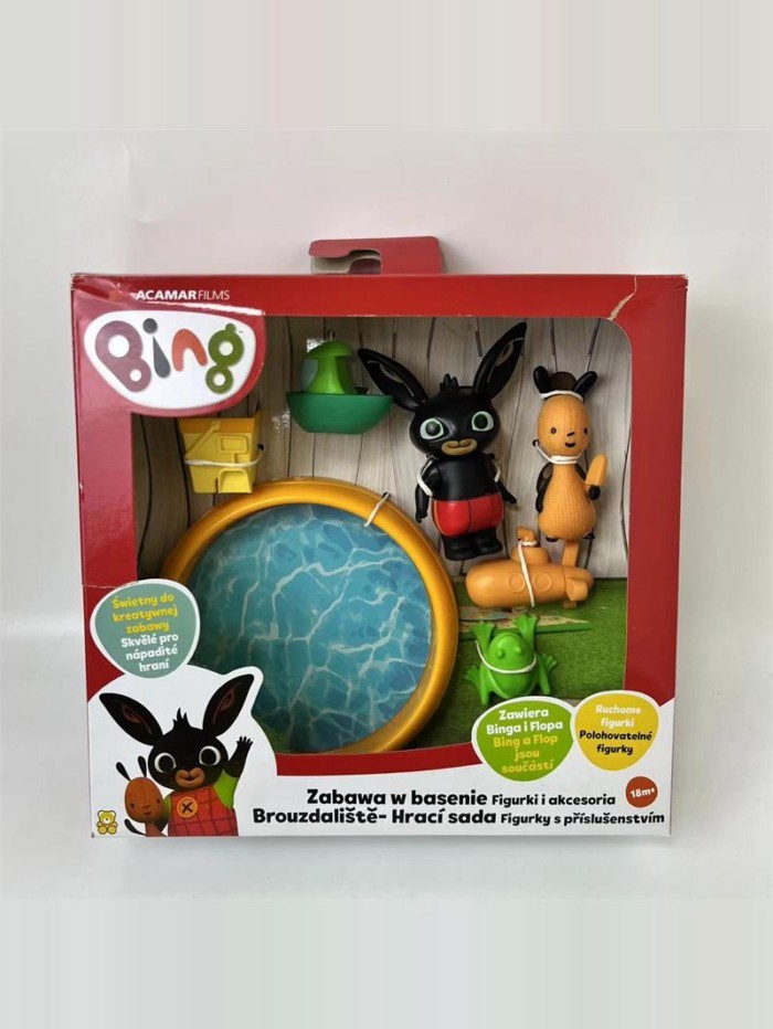 ของแท้การค้าต่างประเทศกล่องเดิมอเมริกันกระต่ายนิเมชั่น สินค้า เล่นบ้านฉากของเล่นตุ๊กตารูปออกจากรุ่นรุ่นลิมิเต็ดอิดิชั่นแบรนด์ใหม่ที่ยังไม่ได้เปิดกล่องเสียหายควบคุมอย่า