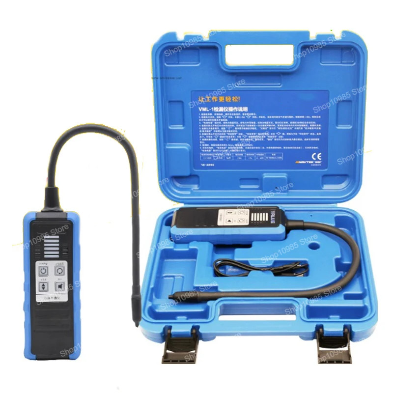 New VML1 Electronic Fly-Over Leak Detector R410 R22 R32 Refrigerant Detection Halogen Car Leak Dete