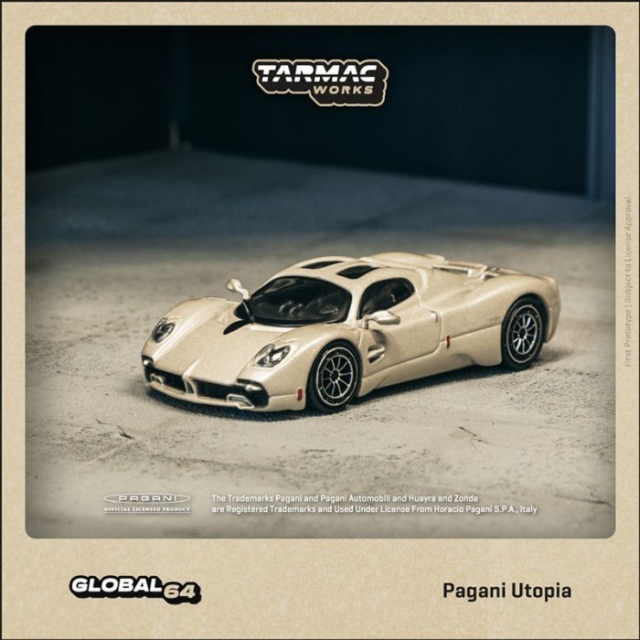 Tarmac Works 1: 64 Pagani Pagani Utopia Utopia โมเดลรถโลหะผสม