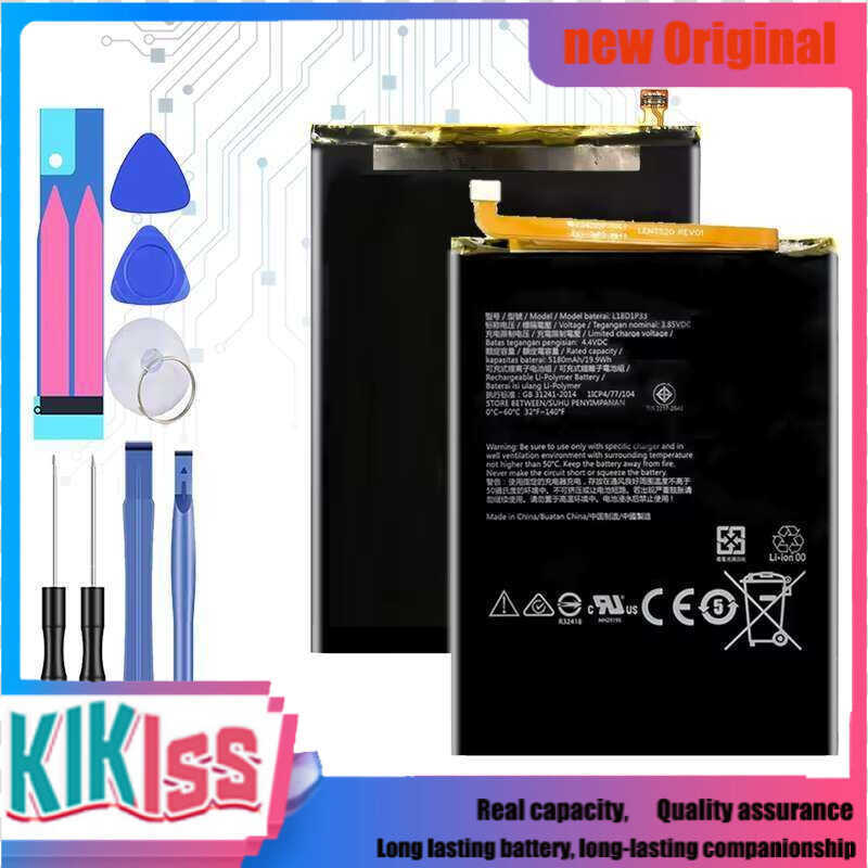 เปลี่ยนแบตเตอรี่ For Lenovo V7 L18D1P33 5180mAh