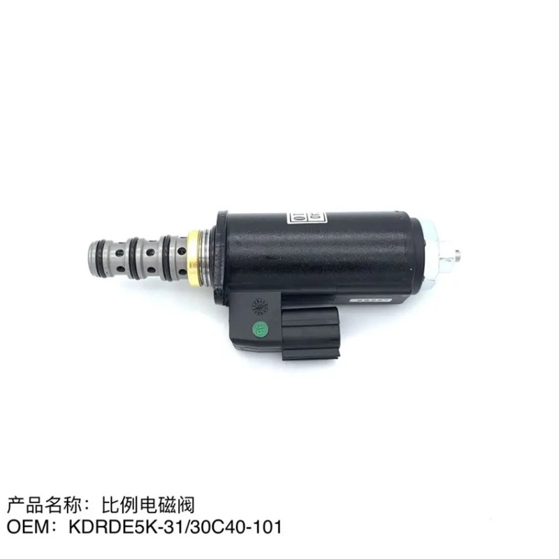 NEW Excavator SK200-3 SK200-5 SK200-6 Pump Solenoid Valve YN35V00019F1 KDRDE5K-31 30C40-101 For Kob