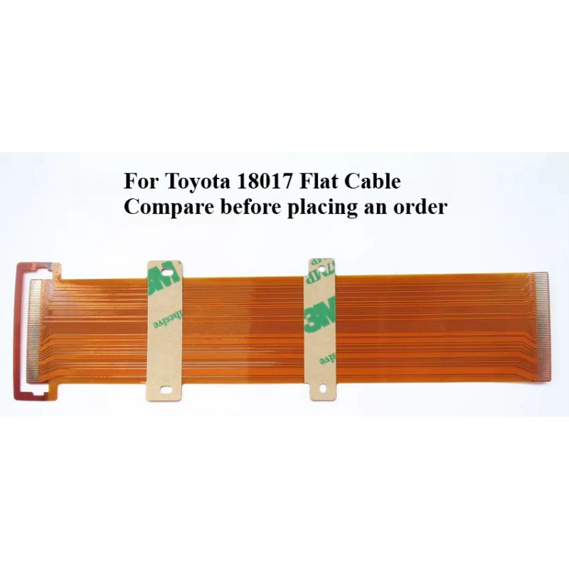 1pcs For Toyota 18017 Flat Cable Imported Machine Flip Panel Wiring 18017 Car Audio Panel Wiring