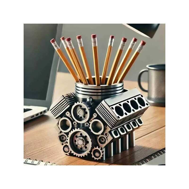 C The 2025 New Pen Holder With V8 Engine Is A High-Appearment-Level Student Office Pen Holder Engin