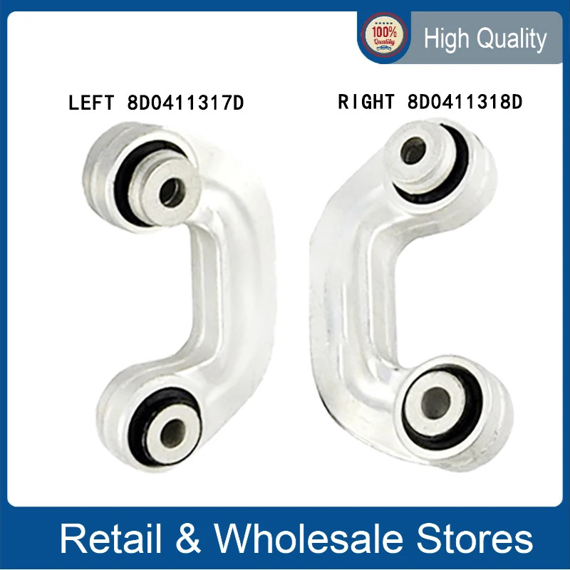 2pcs Stabilizer Link Front 8D0411317D 8D0411318D for VW Passat Audi A4 A6 SUPERB 8D0 411 317 D 8D0