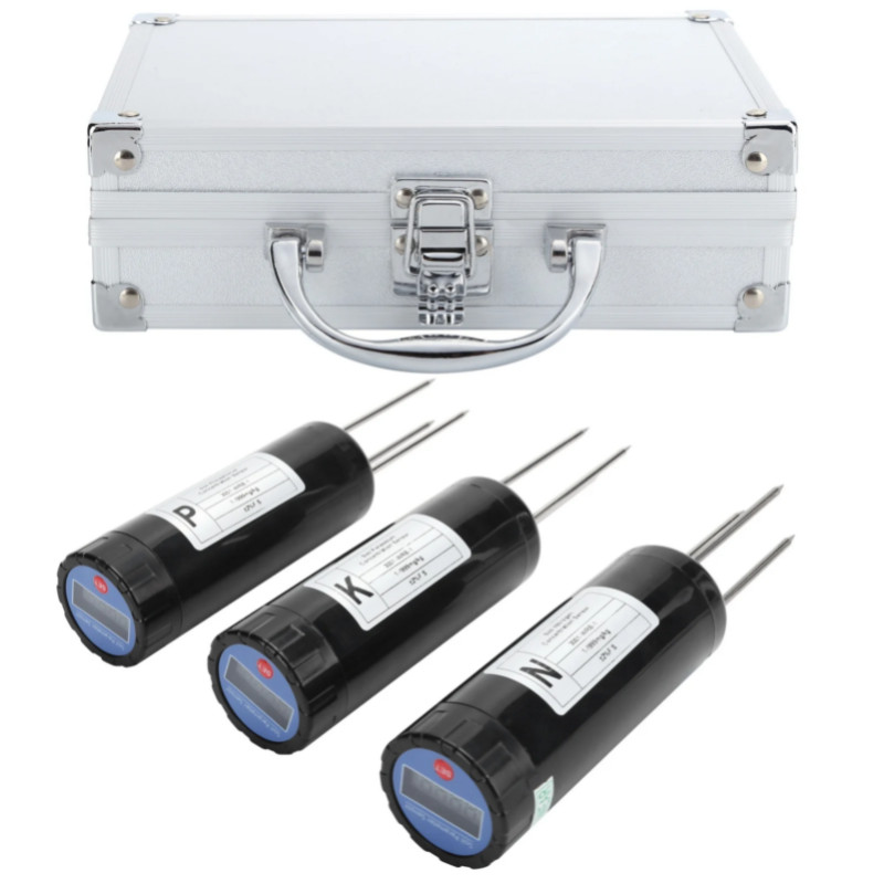Soil Detector Soil Tester Nutrient Intelligent Fertilizer Detector Meter NPK Sensor Gardening Tool
