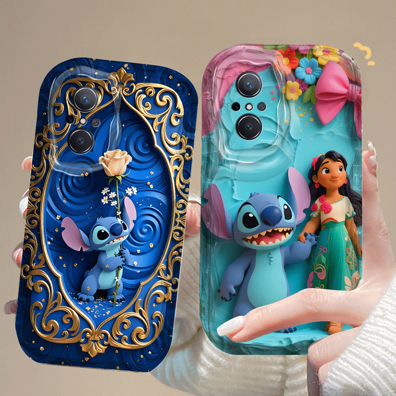 ปลอกสําหรับ SAMSUNG GALAXY A50 A50S น่ารักน่ารัก Stitch การ์ตูน 2D ซิลิโคนนุ่ม TPU กันกระแทกโทรศัพท์