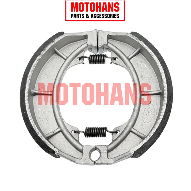 MOTORCYCLE BLACK SHEEL ASBESTOS FREE BRAKE SHOE 130*28 FOR SUZUKI GN125 GIXXER150 GS125 HAOJUE HJ12