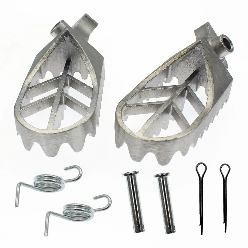 Foot Pegs Rest Footpegs Yamaha PW50 PW80 BW80 DT50 RT100 RT180 T225S TT225T TTR110 TTR90 TW WR200 W