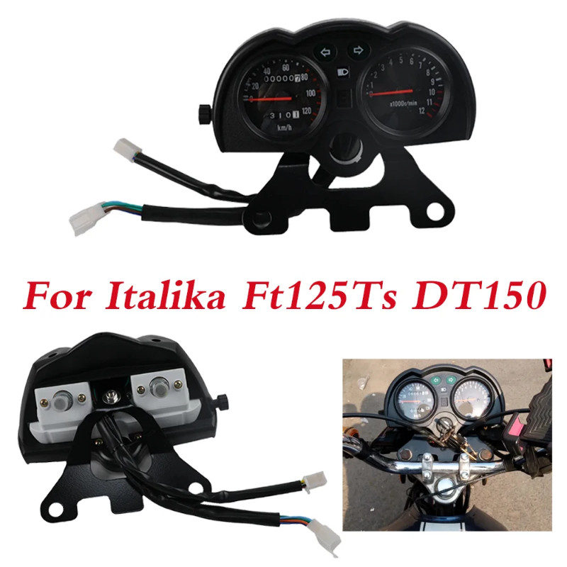 For Italika Ft125 Ts Ft 125 ts Ft125ts Dt150 Motorcycle Speedometer Dashboard Gear Display Meter Ta