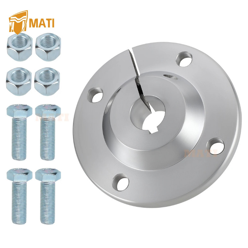 M MATI 1" Bore Rear Axle Aluminum Wheel Hub for Go Kart Off Road Cart 4x4 Warranty 1 year