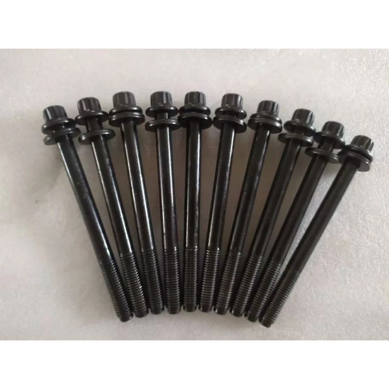 Engine Cylinder Head Bolt Head Screw For Mitsubishi 4G13 4G15 4G18 8pcs