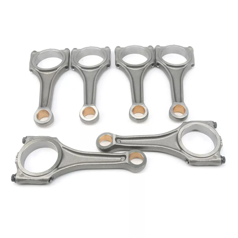 Engine Parts 6Pcs Con Rod Connecting Rod Fit 3.0 L Gas For Volkswagen Touareg Audi A6 Q5 Q7 3.0L V6
