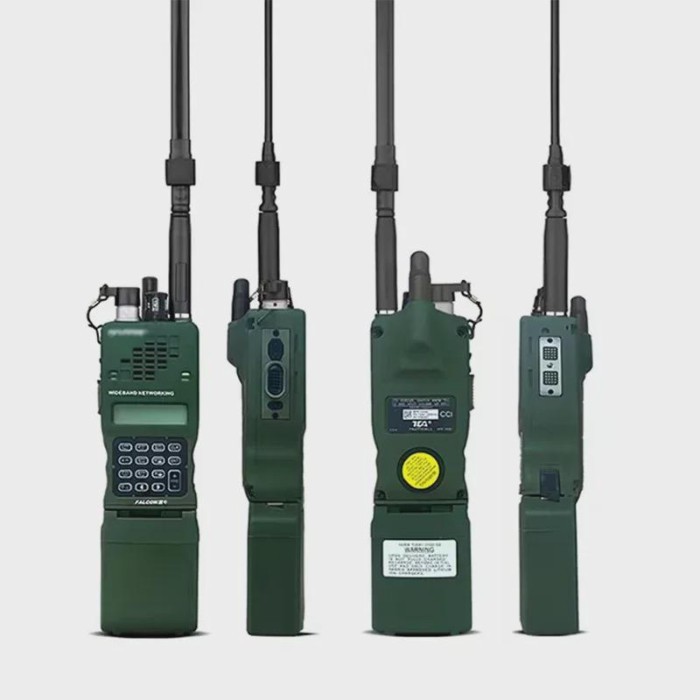 Dual Band UHF VHF Two Way Radio KDU IP67 UHF VHF Walkie-Talkie PRC-152A For Tactical  Game