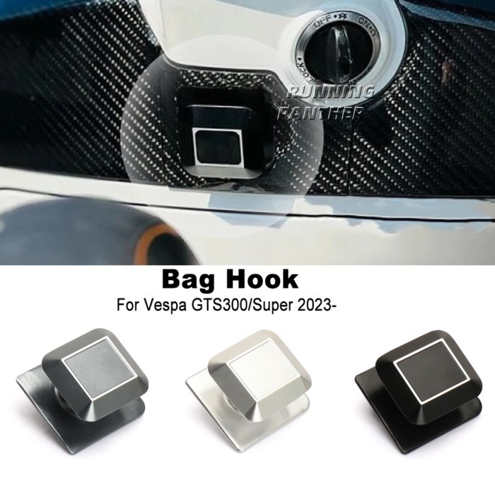 For Vespa GTS 300 Super GTS300 gts300 SUPER 2023 2023 Motorcycle 3 Color Hook Anti-wear CNC Aluminu
