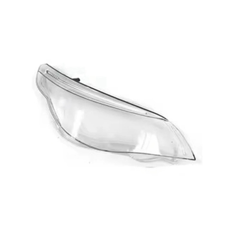 Car Headlight Lens Glass Lampcover Cover Lampshade Bright Shell for E60 E60LCI 2008-2010 Front Righ
