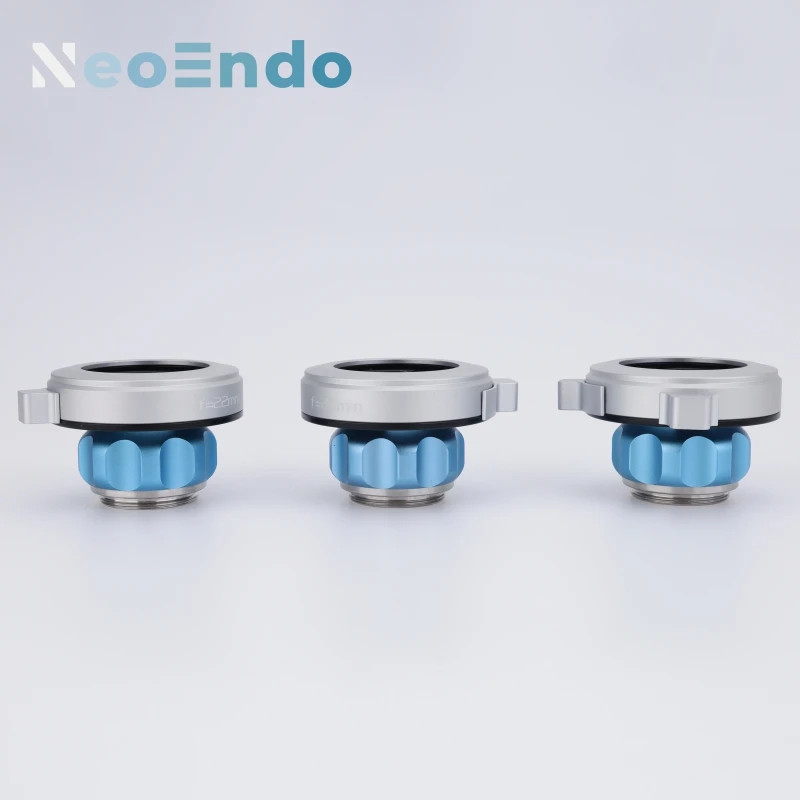 4K UHD Medical Endoscope Camera Optical Coupler C-Mount Fixed Focal Length F13, F16, F18, F20, F22,