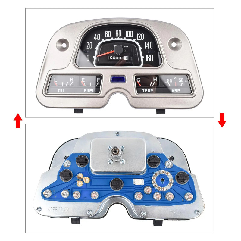 AP01 For Toyota Land Cruiser FJ43 FJ40 FJ45 BJ40 4.2L l6 GAS OHV Meter Gauge Cluster 8310060180 831