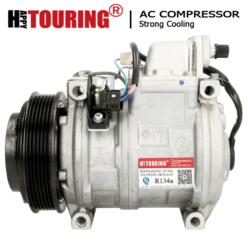 For W124 Mercedes Benz Air Conditioner Compressor Mercedes W124 R129 300E 260E E320 SL320 G320 0002