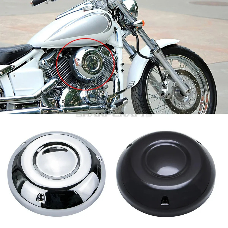 Motorcycle Chrome Air Cleaner Cover For Yamaha Dragstar DS400 DS650 V-Star XVS400 XVS650 1996-2013