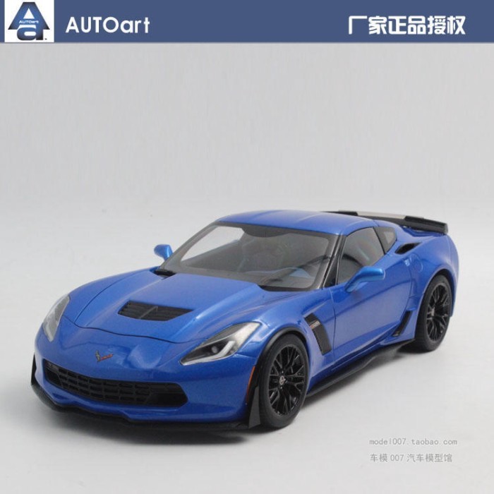 AUTOart AUTOart 1: 18 Corvette C7 Z06 รถจําลองรุ่นวัสดุ ABS