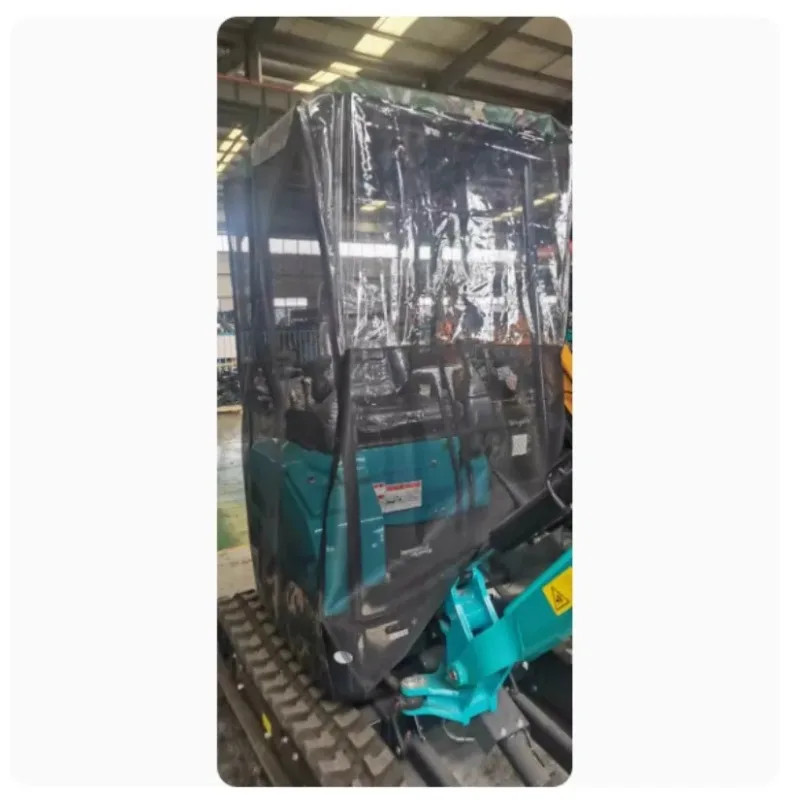 Mini Excavator Car Cover Awning Mosquito-proof Shed, Sunshade Net Shed, Sunscreen Shed  Fit For Kub