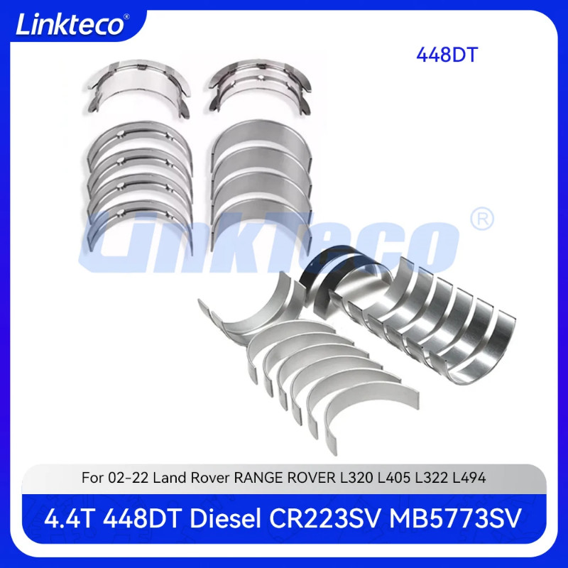 Engine Crankshaft Main Connecting Rod Bearing For 05-22 3.6 4.4 T L Diesel Land Rover Range Sport L