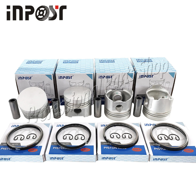 New V1902 V1902-IDI Piston & Piston Ring STD for Kubota Engine