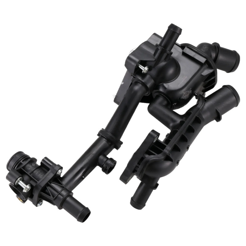 AASS-Engine Coolant Thermostat Assembly For Ford Focus 2018-2019 1.0T H6BG8575BA GK2A12A648AA GK2Z1